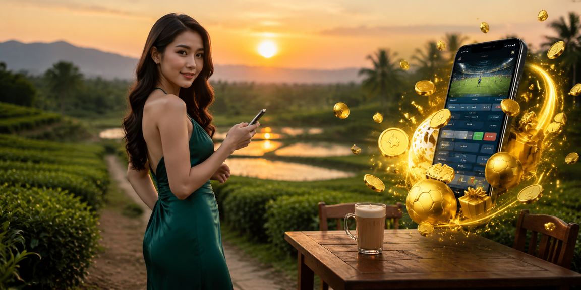 Pengguna di Kedah mengakses platform bola sepak 1123 melalui telefon mudah alih